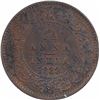 Image 1 : Copper One Twelfth Anna Coin of Victoria Empress of Calcutta Mint of 1882.