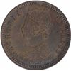 Image 2 : Copper One Twelfth Anna Coin of Victoria Empress of Calcutta Mint of 1882.