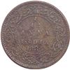 Image 1 : Copper One Twelfth Anna Coin of Victoria Empress of Bombay Mint of 1884.