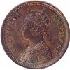 Image 2 : Copper Half Pice Coin of Victoria Empress of Calcutta Mint of 1885.