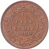Image 1 : Copper Half Pice Coin of Victoria Empress of Calcutta Mint of 1900.