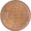 Image 1 : Copper Quarter Anna Coin of King Edward VII of Calcutta Mint of 1904.