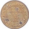Image 1 : Copper Quarter Anna Coin of King George V of  Bombay Mint of 1924.