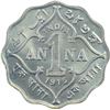 Image 1 : Copper Nickel One Anna Coin of King George V of Bombay Mint of 1915.