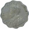 Image 2 : Copper Nickel One Anna Coin of King George V of Calcutta Mint of 1914 and 1915.