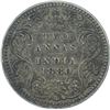 Image 1 : Silver Two Annas Coin of Victoria Empress of Calcutta Mint of 1880.
