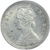 Image 2 : Silver Two Annas Coin of Victoria Empress of Calcutta Mint of 1882.
