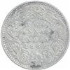 Image 1 : Silver Two Annas Coin of Victoria Empress of Bombay Mint of 1882.