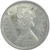 Image 2 : Silver Two Annas Coin of Victoria Empress of Calcutta Mint of 1883.