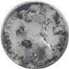 Image 2 : Silver Two Annas Coin of Victoria Empress of Bombay Mint of 1884.