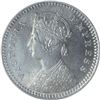 Image 1 : Silver Two Annas Coin of Victoria Empress of Calcutta Mint of 1889.
