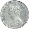 Image 2 : Silver Two Annas Coin of Victoria Empress of Calcutta Mint of 1890.