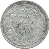Image 1 : Silver Two Annas Coin of Victoria Empress of Bombay Mint of 1892.