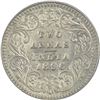 Image 1 : Silver Two Annas Coin of Victoria Empress of Calcutta Mint of 1896.