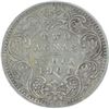 Image 1 : Silver Two Annas Coin of Victoria Empress of Bombay Mint of 1901.