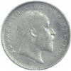 Image 2 : Silver Two Annas Coin of King Edward VII of Calcutta Mint of 1909.