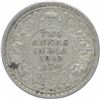 Image 1 : Silver Two Annas Coin of King George V of Calcutta Mint of 1915.