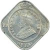 Image 1 : Copper Nickle Two Annas Coin of King George V of Bombay Mint of 1928.