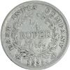 Image 2 : Rare Silver Quarter Rupee Coin of King William IIII of Calcutta Mint of 1835.