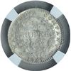 Image 2 : Silver Quarter Rupee Coin of Victoria Queen of Calcutta Mint of 1840.