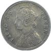 Image 2 : Silver One Quarter Rupee Coin of Victoria Queen of Calcutta Mint of 1876.