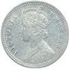 Image 2 : Silver One Quarter Rupee coin of Victoria Empress of Calcutta Mint of 1888.