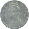 Image 2 : Silver Quarter Rupee Coin of Victoria Empress of Calcutta Mint of 1898.