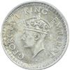 Image 2 : Silver Quarter Rupee Coin of King George VI Of Lahore Mint of 1945.