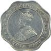 Image 2 : Copper Nickel Four Annas Coin of King George V of Calcutta Mint of 1919.