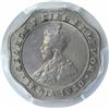 Image 1 : Copper Nickel Four Annas Coin of King George V of Calcutta Mint of 1920.