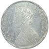 Image 2 : Silver Half Rupee Coin of Victoria Empress of Calcutta Mint of 1896.