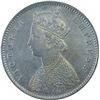 Image 2 : Silver Half Rupee Coin of Victoria Empress of Calcutta Mint of 1898.