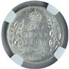 Image 1 : Silver Half Rupee Coin of King Edward VII of Bombay Mint of 1910.