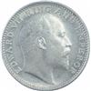 Image 2 : Silver Half Rupee Coin of King Edward VII of Calcutta Mint of 1910.