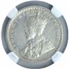 Image 2 : Silver Half Rupee Coin of King George V of Calcutta Mint of 1915.