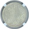 Image 2 : Silver One Rupee Coin of Victoria Queen of Bombay Mint of 1862.