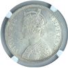 Image 2 : Silver One Rupee Coin of Victoria Empress of Bombay Mint of 1878.