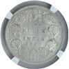 Image 1 : Silver One Rupee Coin of Victoria Empress of Bombay Mint of 1880.