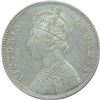 Image 2 : Silver One Rupee Coin of Victoria Empress of Bombay Mint of 1885.