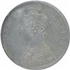 Image 2 : Silver One Rupee Coin of Victoria Empress of Calcutta Mint of 1887.