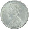 Image 2 : Silver One Rupee Coin of Victoria Empress of Bombay Mint of 1887.