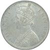 Image 2 : Silver One Rupee Coin of Victoria Empress of Bombay Mint of 1888.