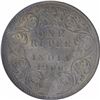 Image 1 : Silver One Rupee Coin of Victoria Empress of Calcutta Mint of 1900.