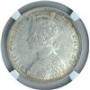 Image 2 : Silver One Rupee Coin of Victoria Empress Coin of Bombay Mint of 1901.