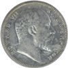 Image 2 : Silver One Rupee Coin of King Edward VII of Calcutta Mint of 1906.