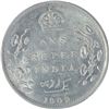 Image 1 : Silver One Rupee Coin of King Edward VII of Calcutta Mint of 1909.