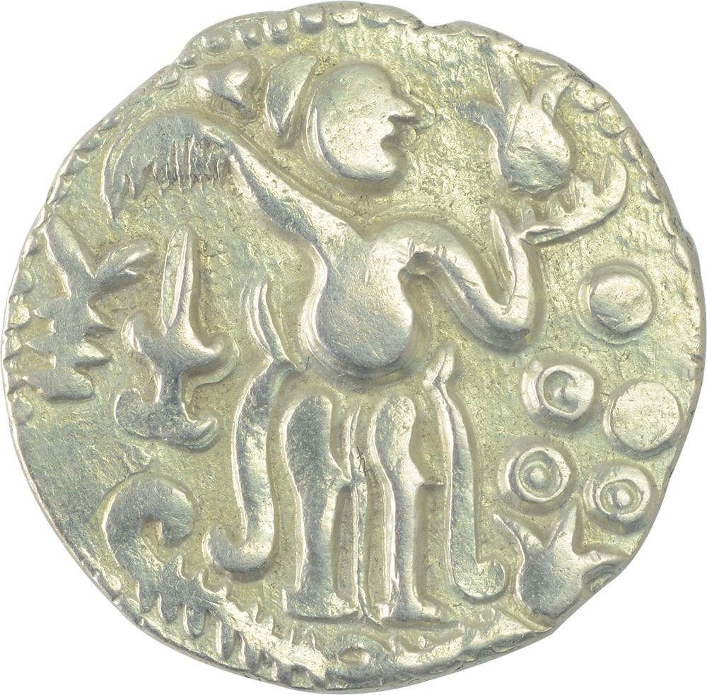Kahavanu Raja Raja Gold Kahavanu Coin of Raja Raja I of Chola Empire of Srilanka.