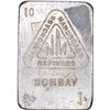 Image 1 : Silver Ten Tolas Bar of Narrondass Manordass Refiners Company.