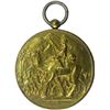 Image 2 : Gold Gilt on Bronze First World War Medal of Bahawalpur State.
