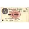 Image 1 : Rare One Rupee Note of King George V of 1917 of M. M. S. Gubbay.